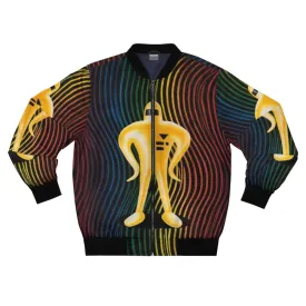 Acrylic Bomber Jacket by Mal Makes