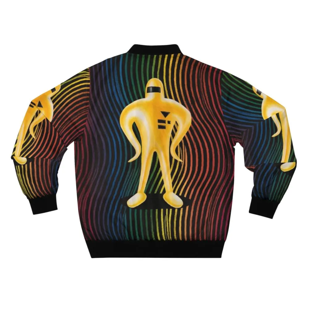 Acrylic Bomber Jacket by Mal Makes