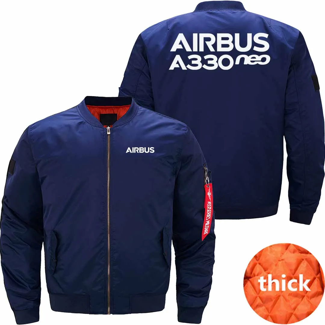 AIRBUS A330 NEO BOMBER FLIGHT AVIATOR JACKET