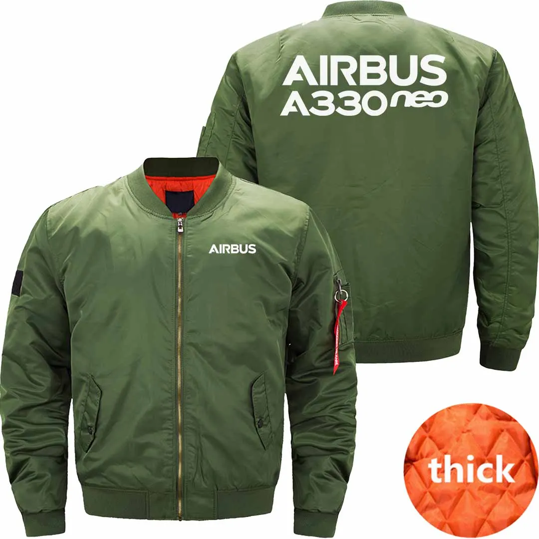 AIRBUS A330 NEO BOMBER FLIGHT AVIATOR JACKET