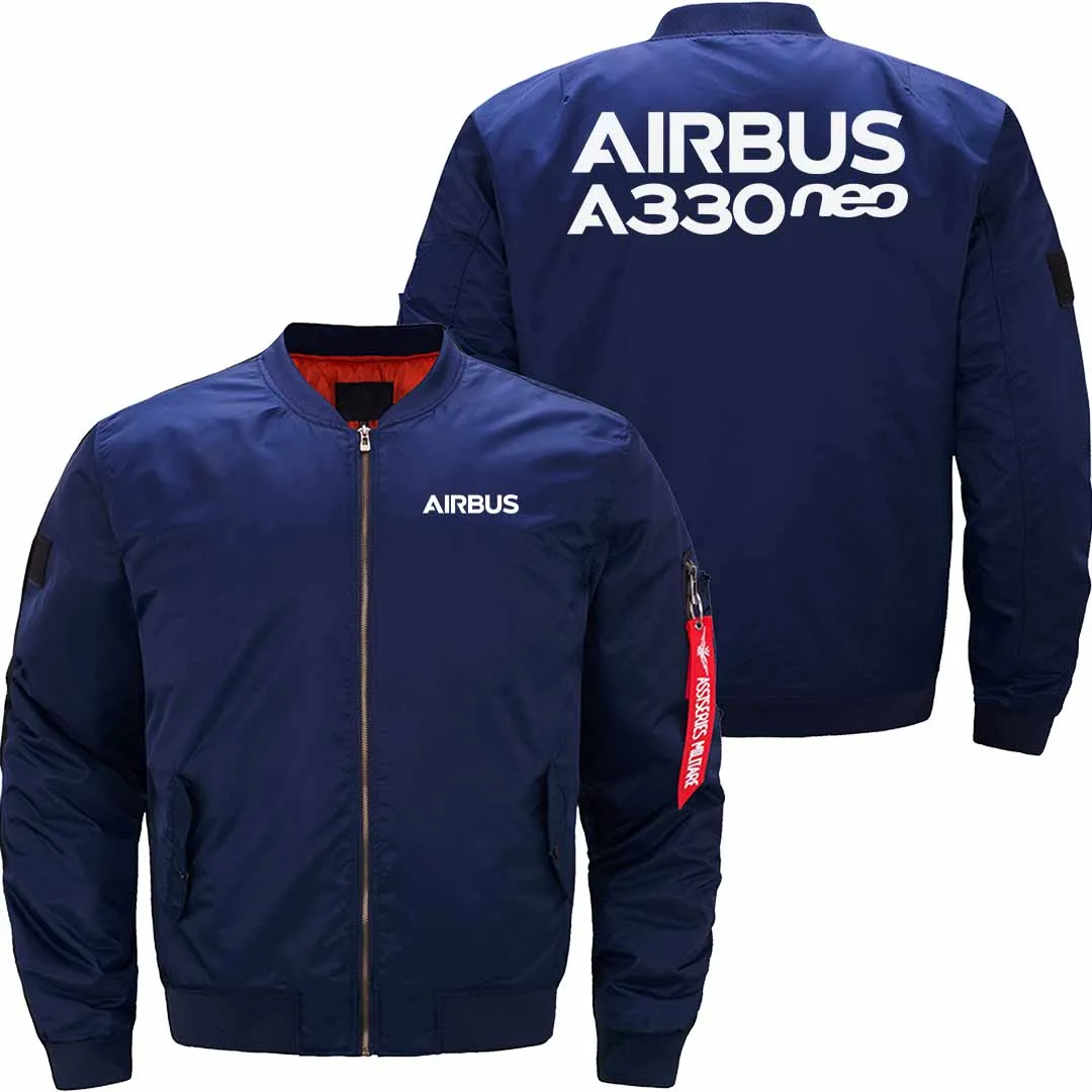 AIRBUS A330 NEO BOMBER FLIGHT AVIATOR JACKET