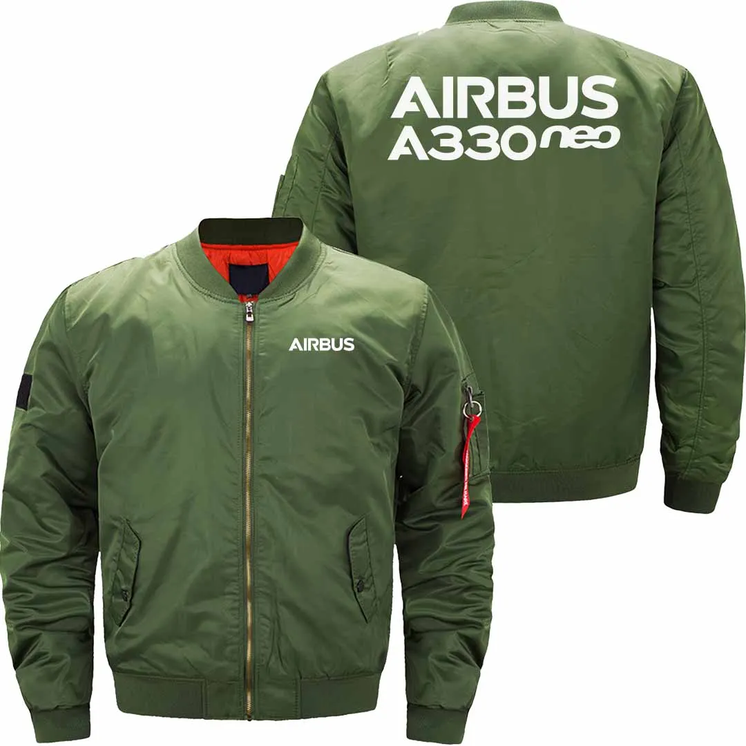 AIRBUS A330 NEO BOMBER FLIGHT AVIATOR JACKET