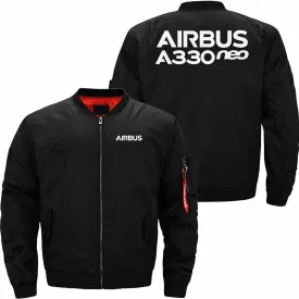 AIRBUS A330 NEO BOMBER FLIGHT AVIATOR JACKET