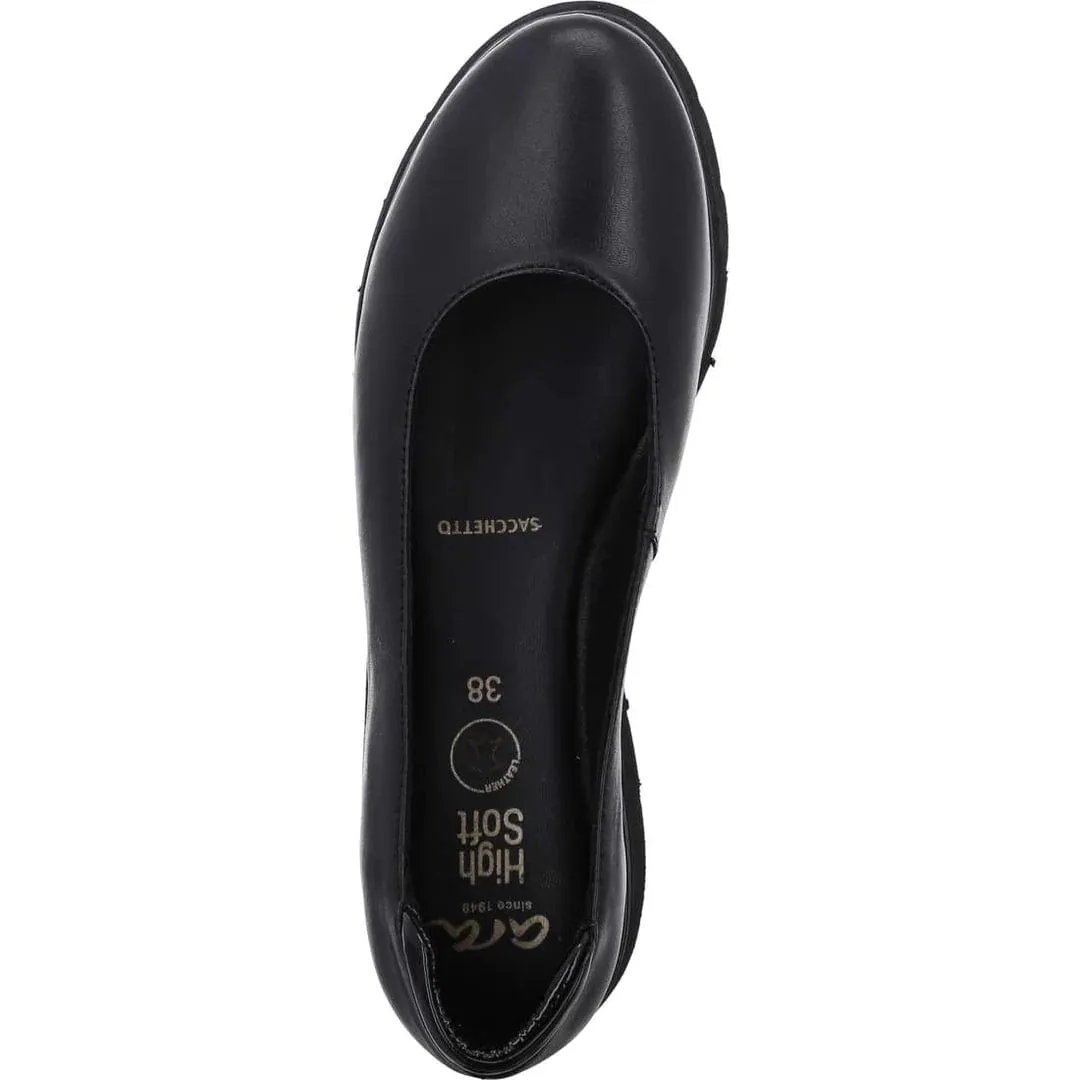Ara Women's Berkeley Ballet Flats- Black