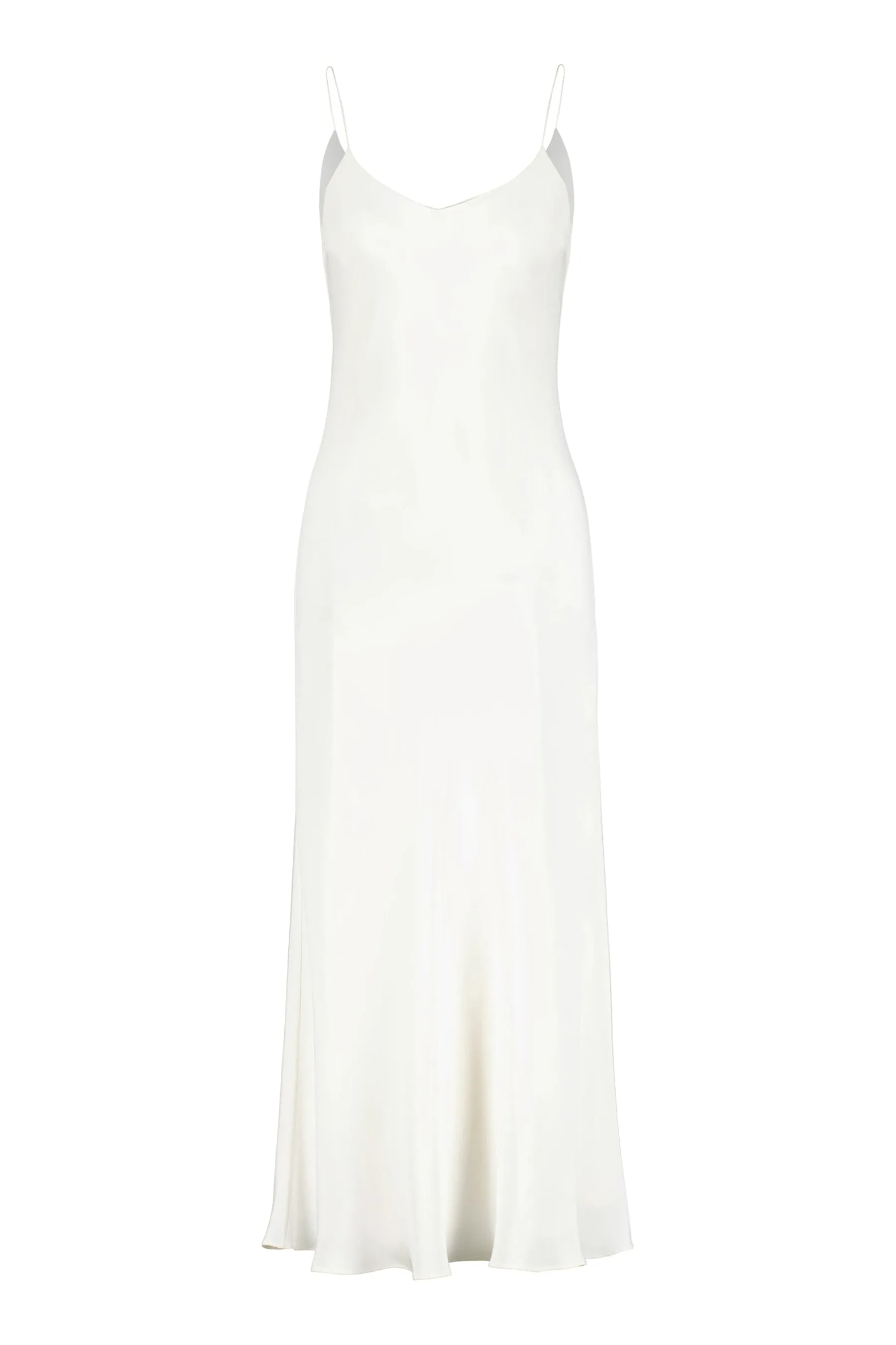 ARIA IVORY SILK SLIP DRESS