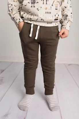 Ash Brown bamboo jogger