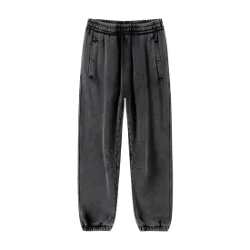 Batik washed heavy fleece joggers