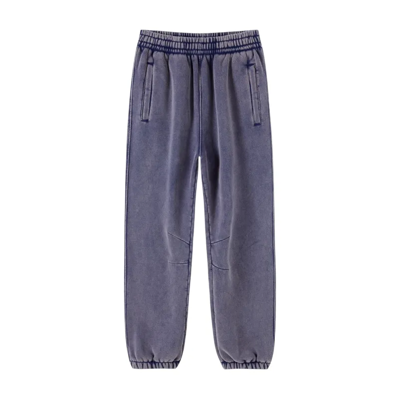 Batik washed heavy fleece joggers
