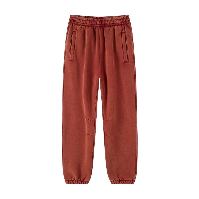 Batik washed heavy fleece joggers
