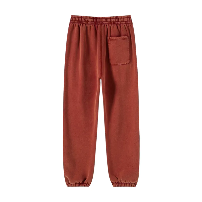 Batik washed heavy fleece joggers