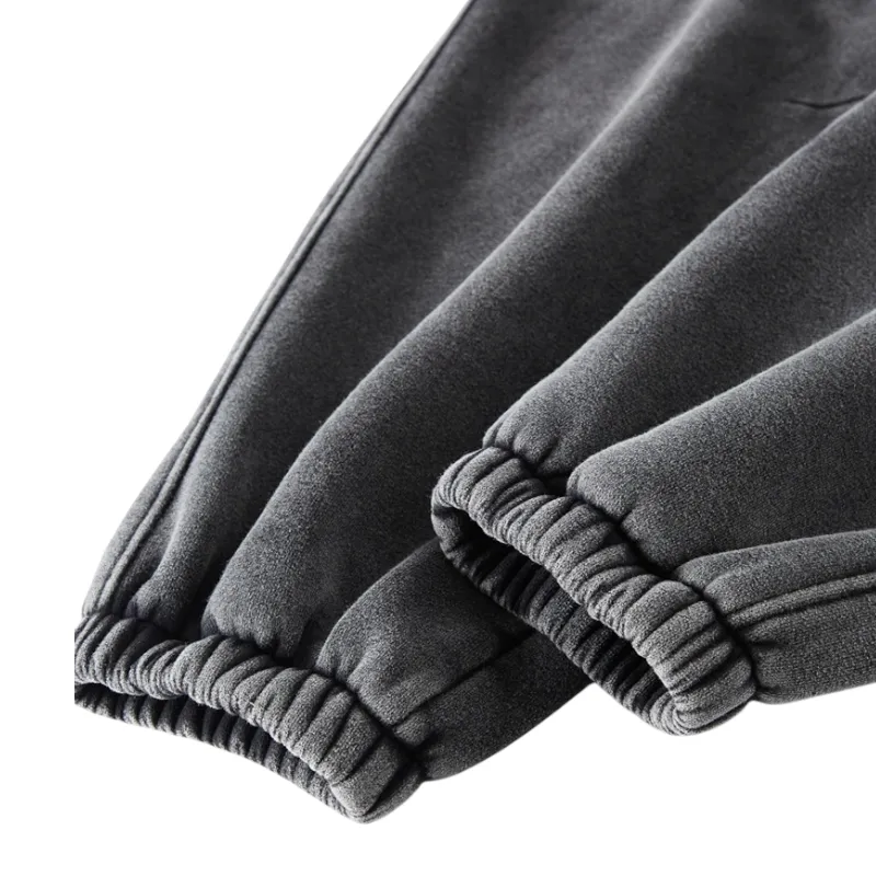 Batik washed heavy fleece joggers