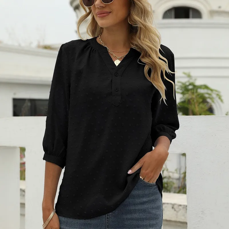 Bell Shape Long Sleeves Blouse