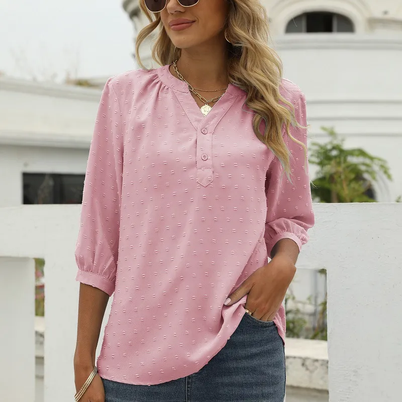 Bell Shape Long Sleeves Blouse