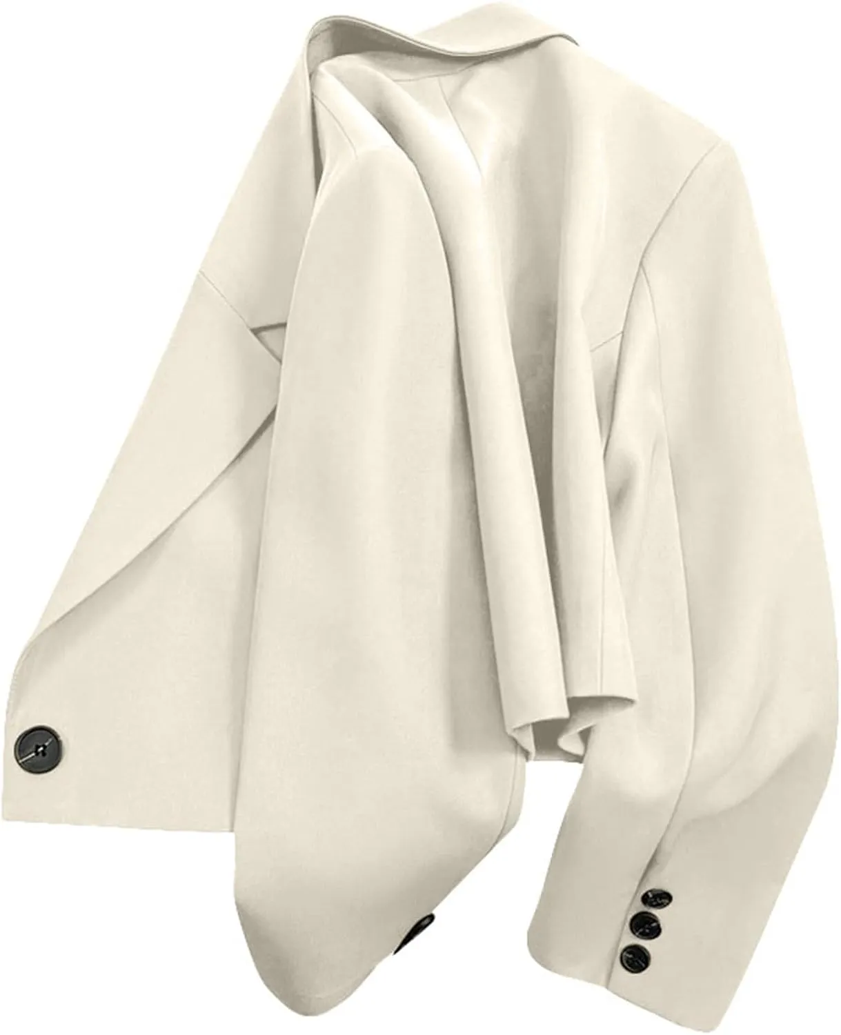 Blazers for Women 2025 Cropped Business Casual Outfits Long Sleeve Open Front Cardigan Work Suit Fall Fashion Coat