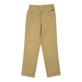Burberry Trousers - 29W UK 10 Beige Cotton