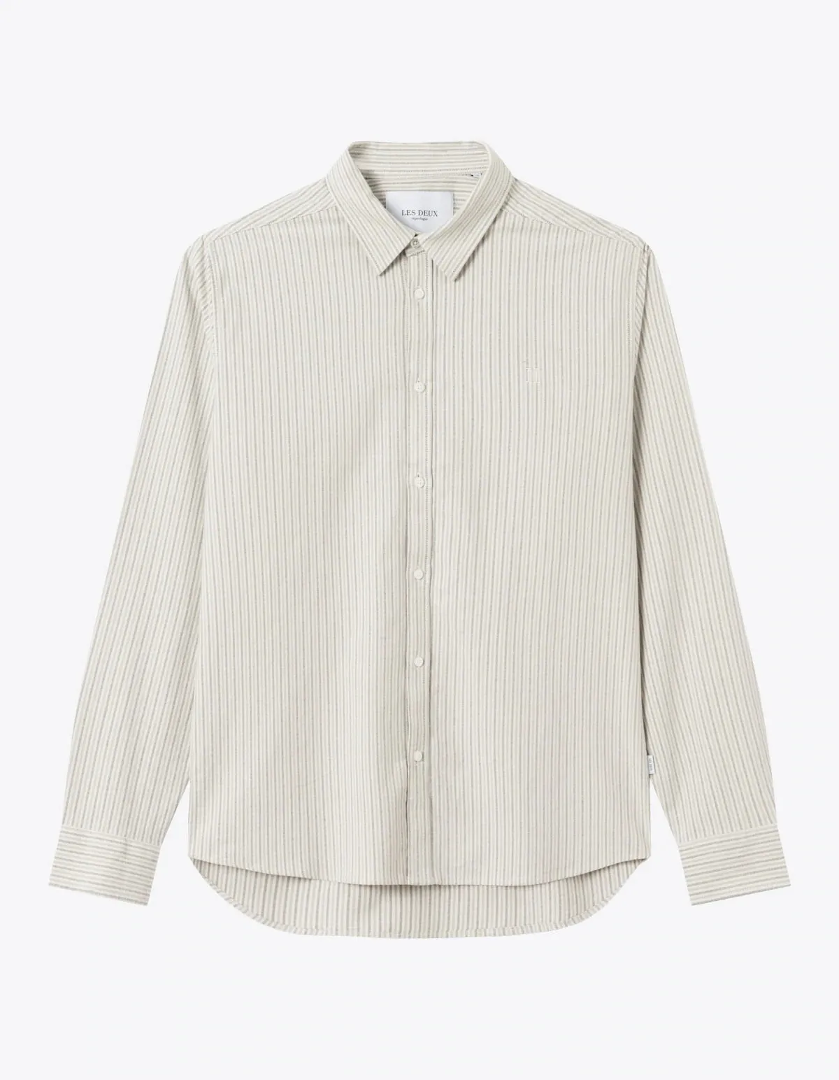 Christoph LW Oxford Shirt - Ivory/Raven