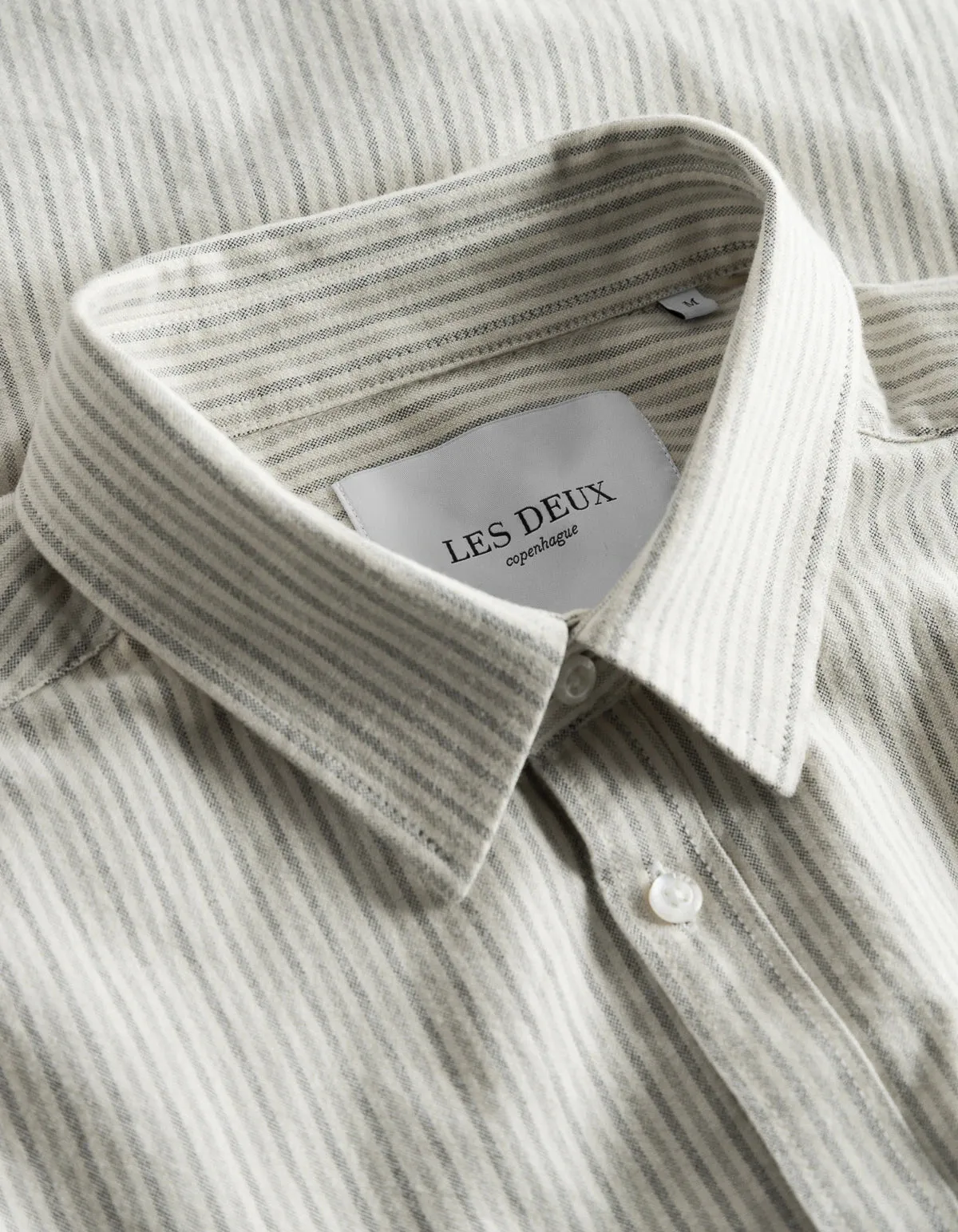 Christoph LW Oxford Shirt - Ivory/Raven