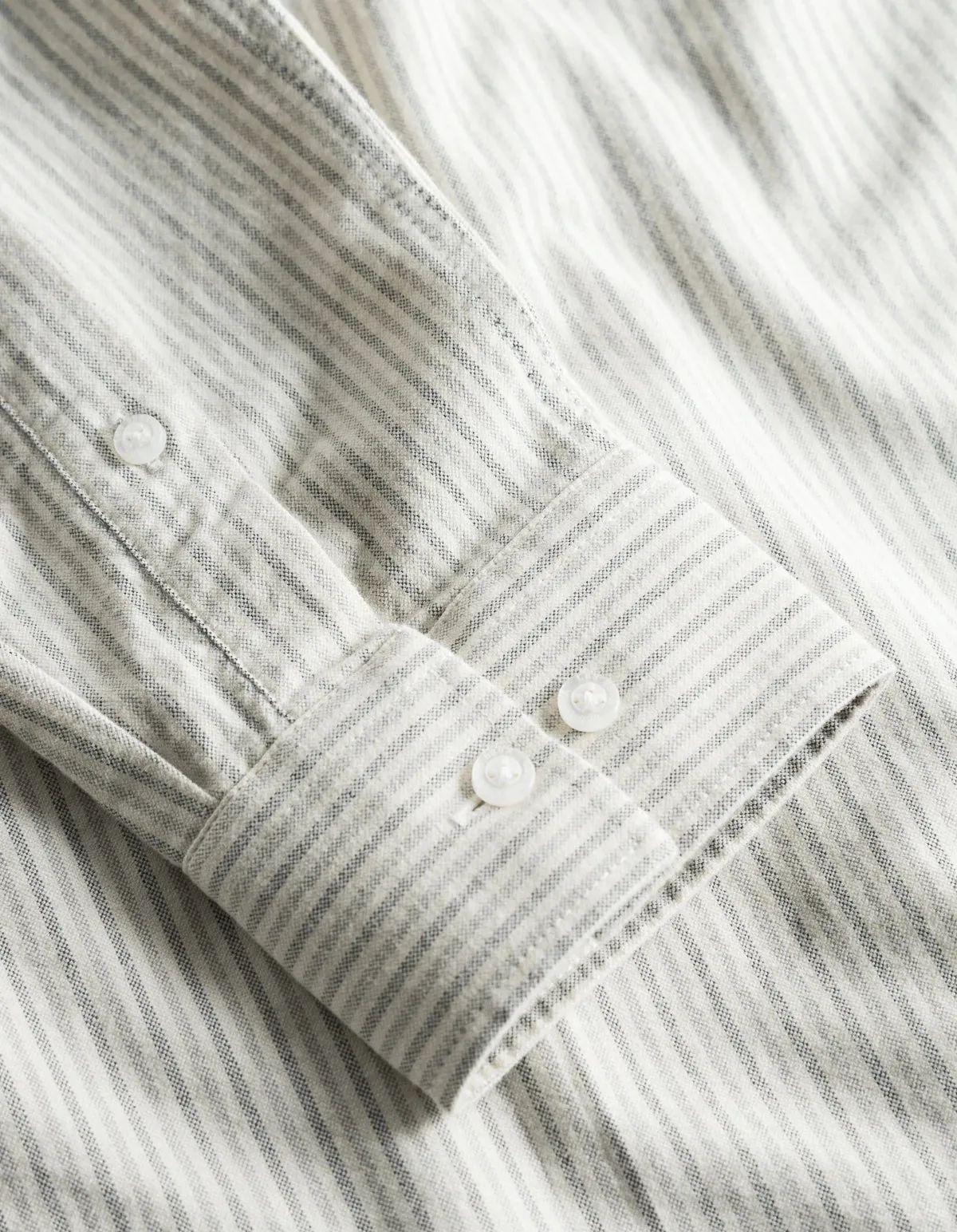 Christoph LW Oxford Shirt - Ivory/Raven