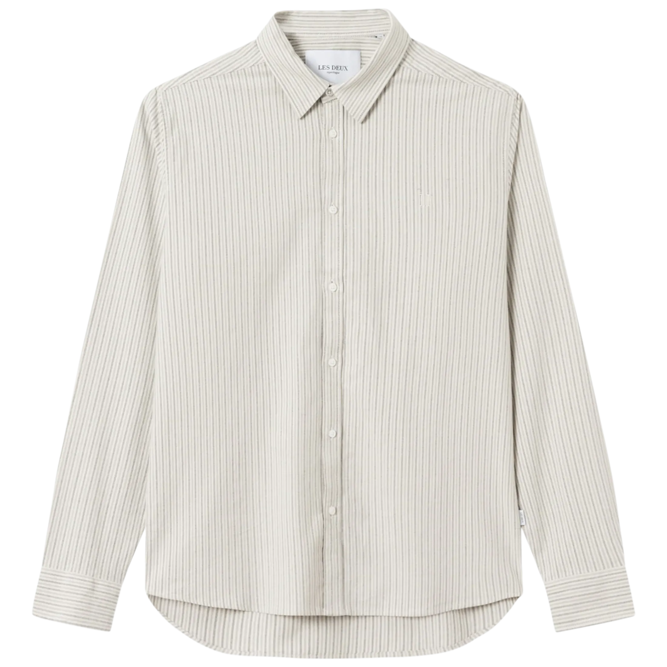 Christoph LW Oxford Shirt - Ivory/Raven