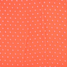 Clipped Chiffon - ROSY - Orange