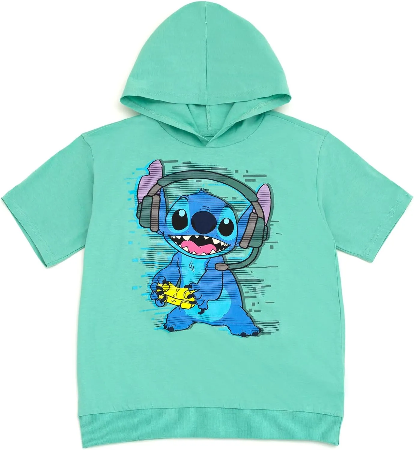Disney Junior Hooded T-Shirt and Fleece Jogger Pants Outfit Set Infant to Big Kid Sizes (12 Months - 14-16)