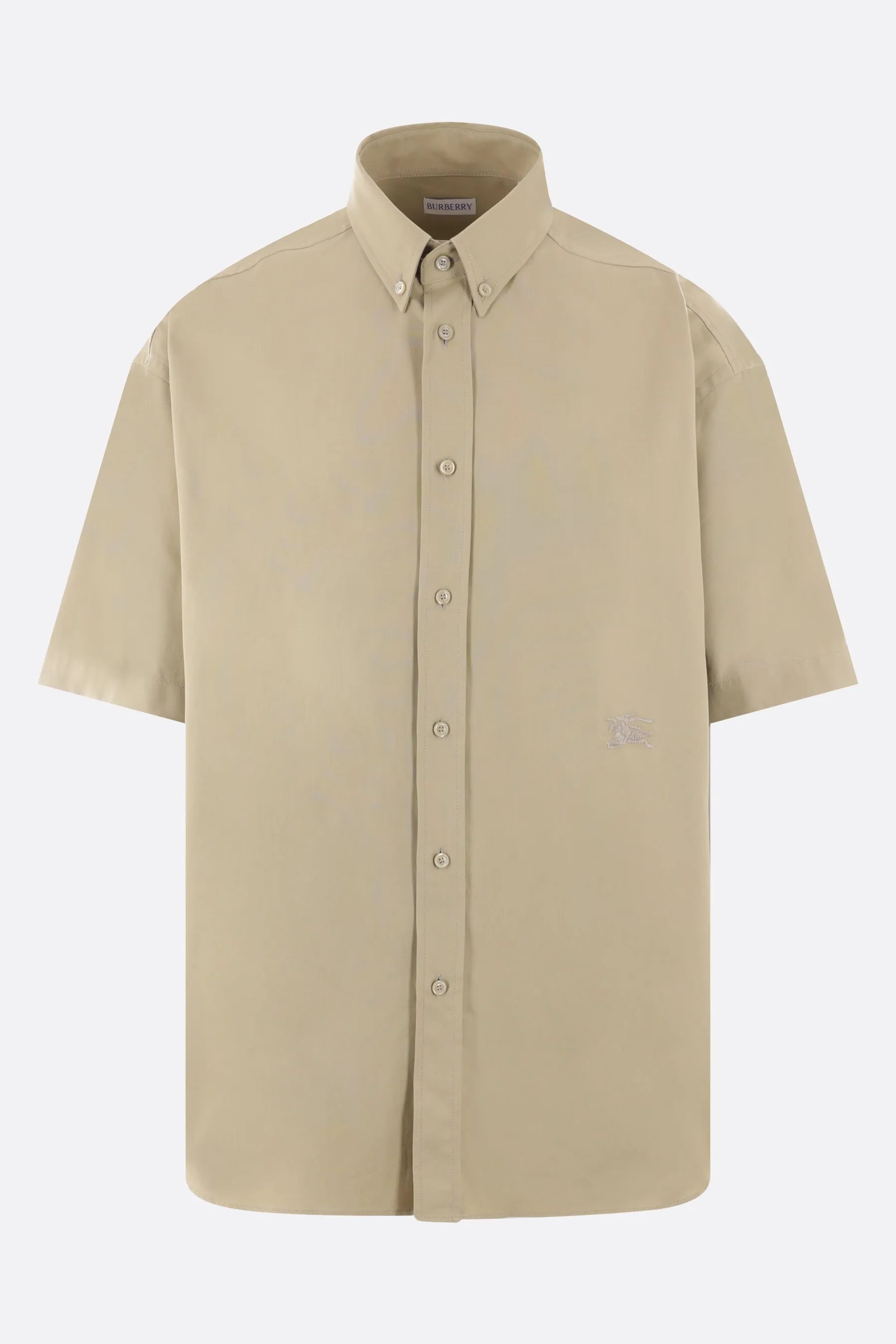 Embroidered Oxford Cotton Shirt