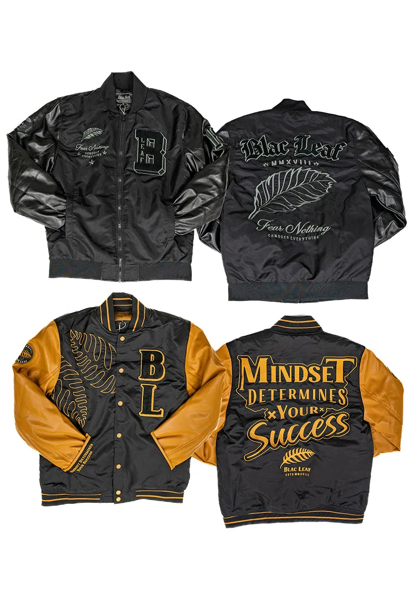 Fear Nothing Bomber Jacket and Successful Mindset Bomber Jacket Bundle