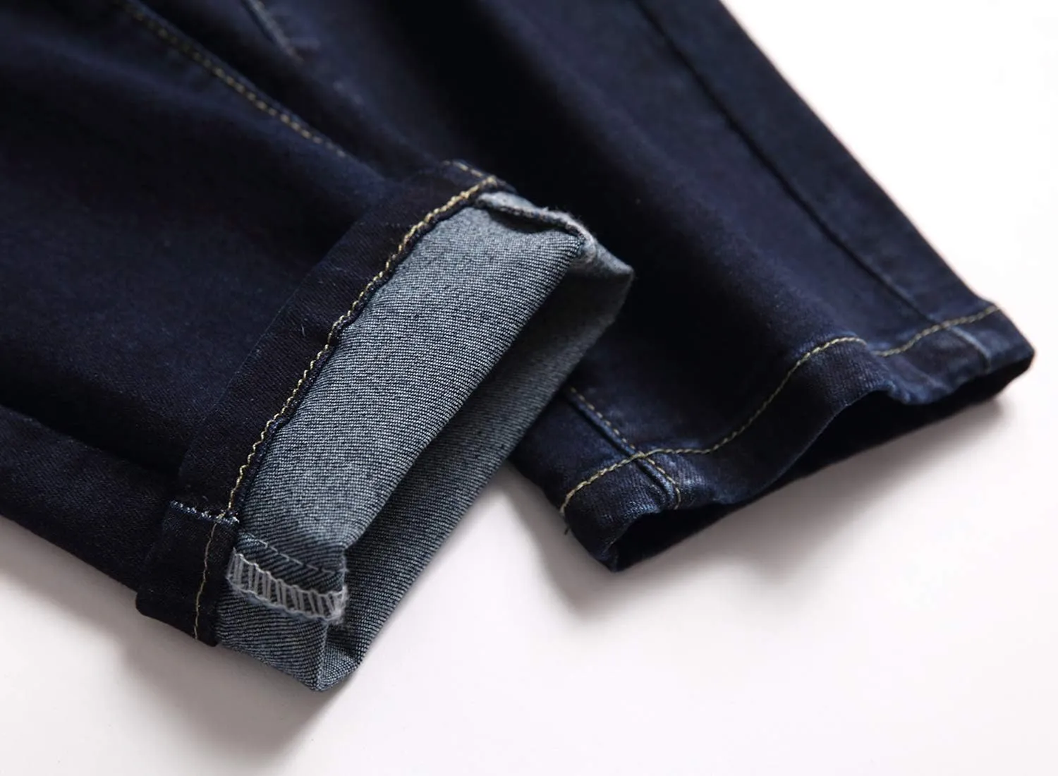 FREDD MARSHALL Men's Skinny Slim Fit Stretch Straight Leg Fashion Jeans Pants