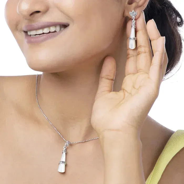 Glitz Dangle Pendant Set