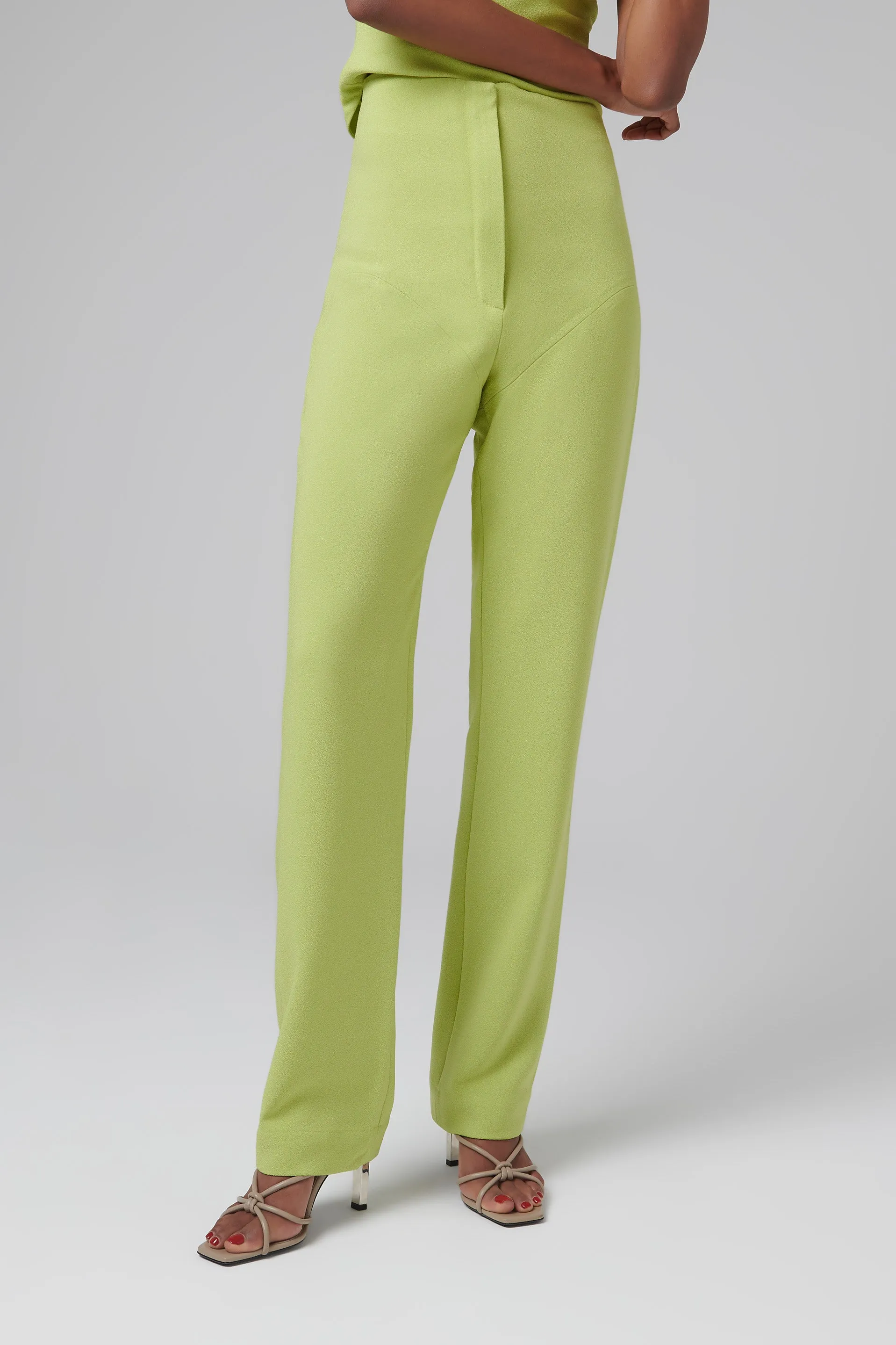 Green Apron Suit Pants
