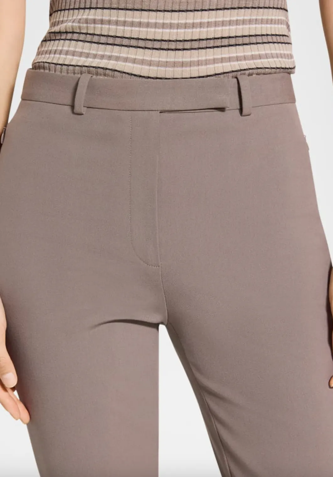High Waisted Taper Pant