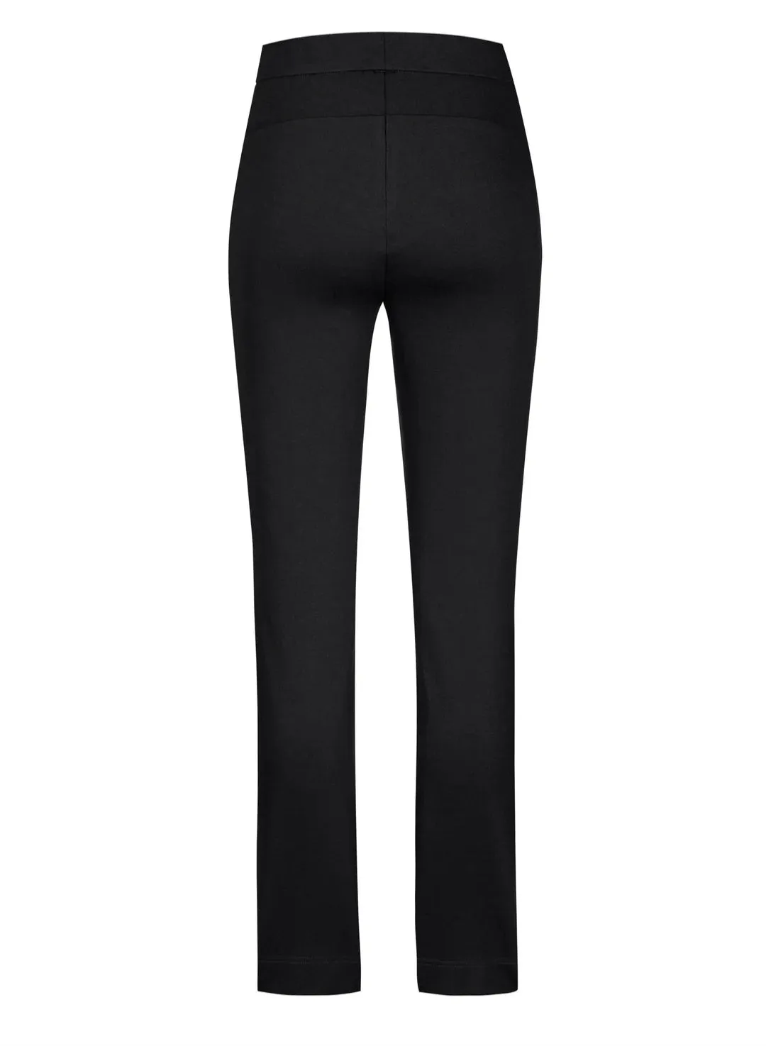 Imilia Stretch Trouser with Faux Leather