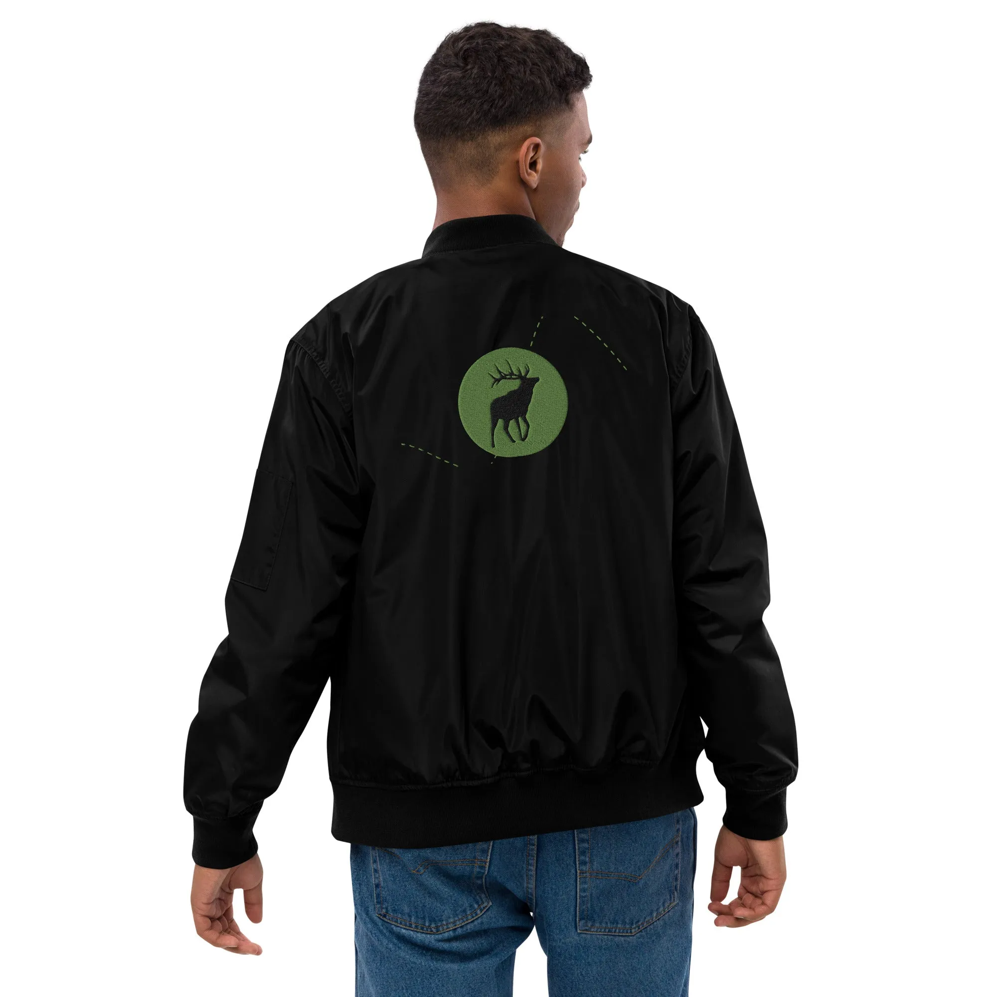 KEEP LOOKING AHEAD Premium Bomber Jacket