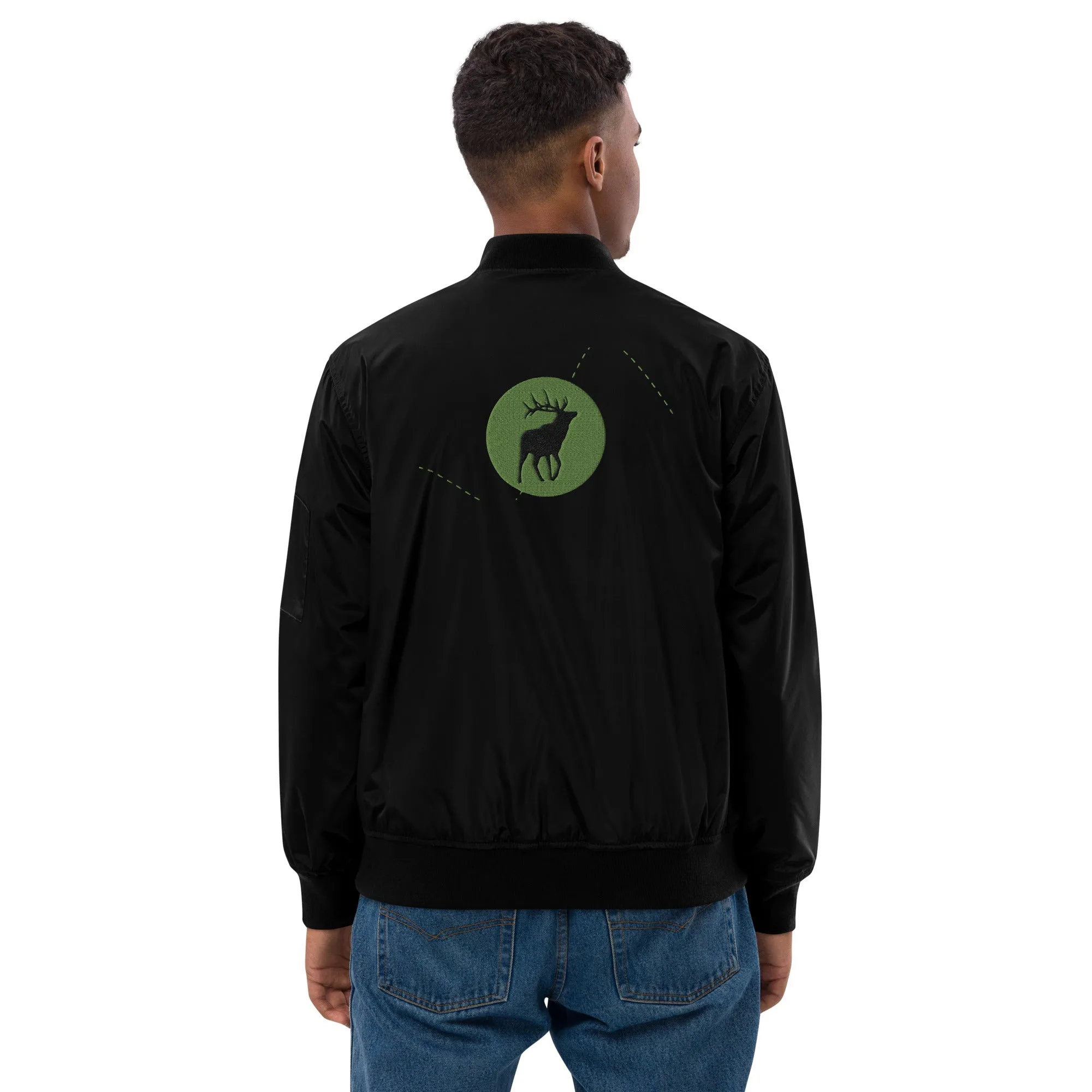 KEEP LOOKING AHEAD Premium Bomber Jacket