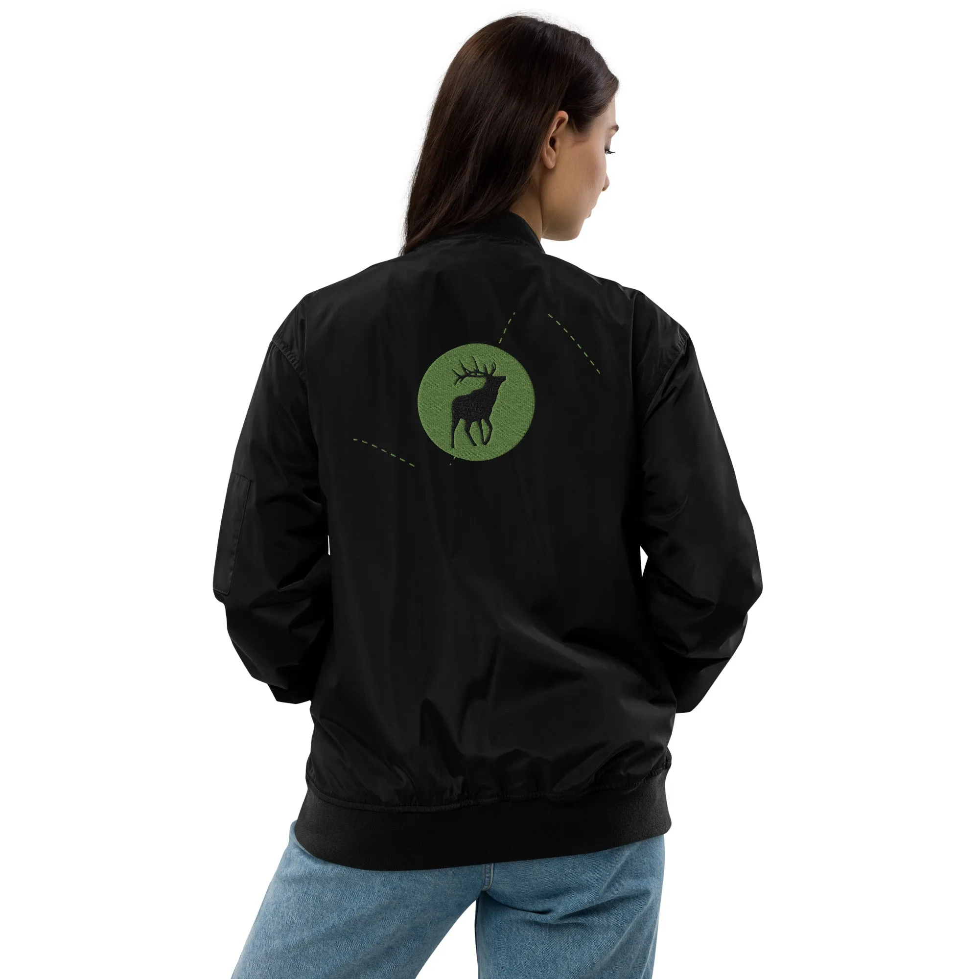 KEEP LOOKING AHEAD Premium Bomber Jacket