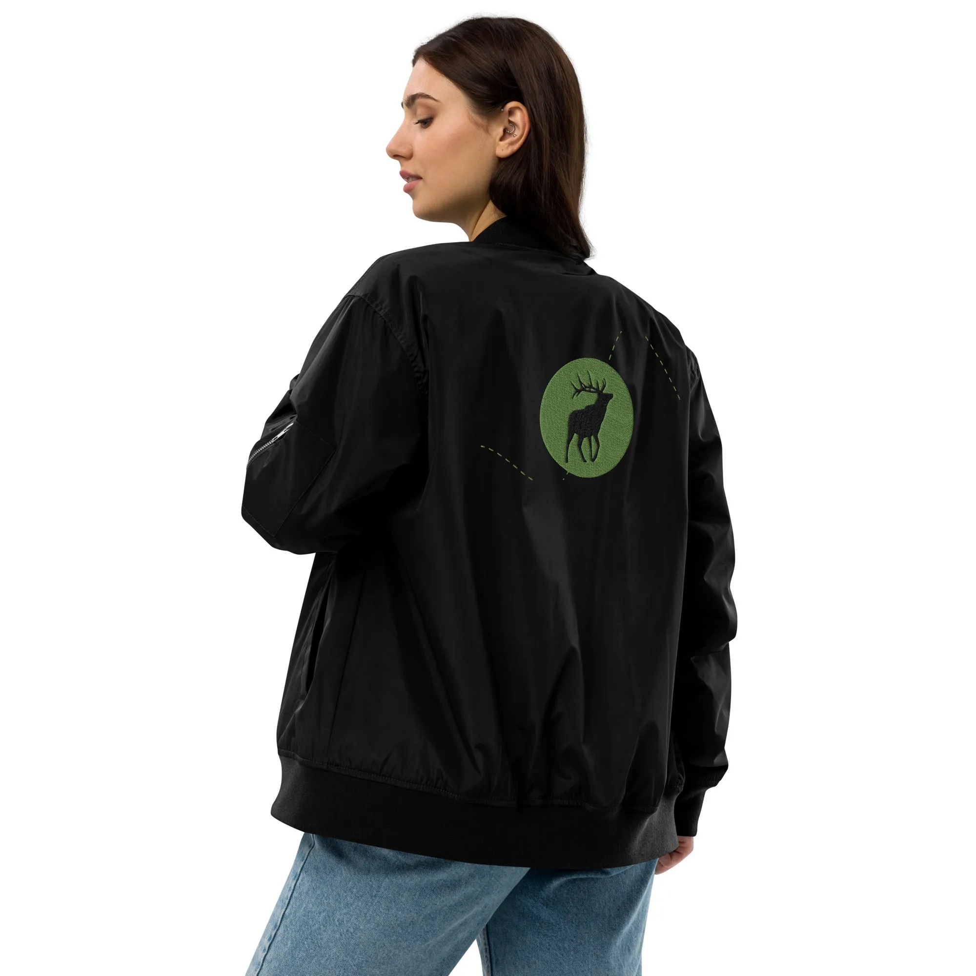 KEEP LOOKING AHEAD Premium Bomber Jacket