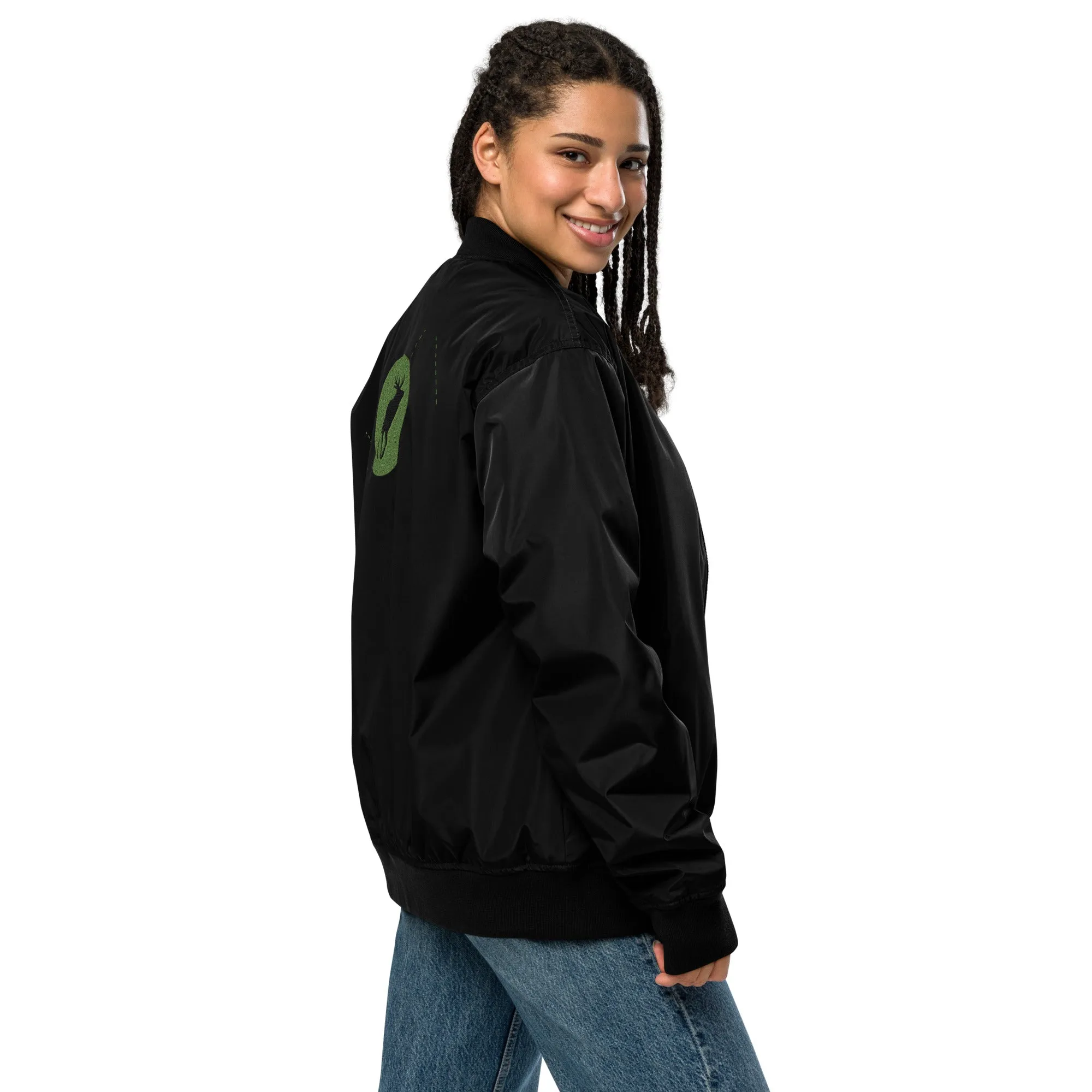 KEEP LOOKING AHEAD Premium Bomber Jacket