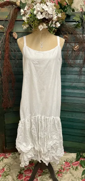 Linen slip dress