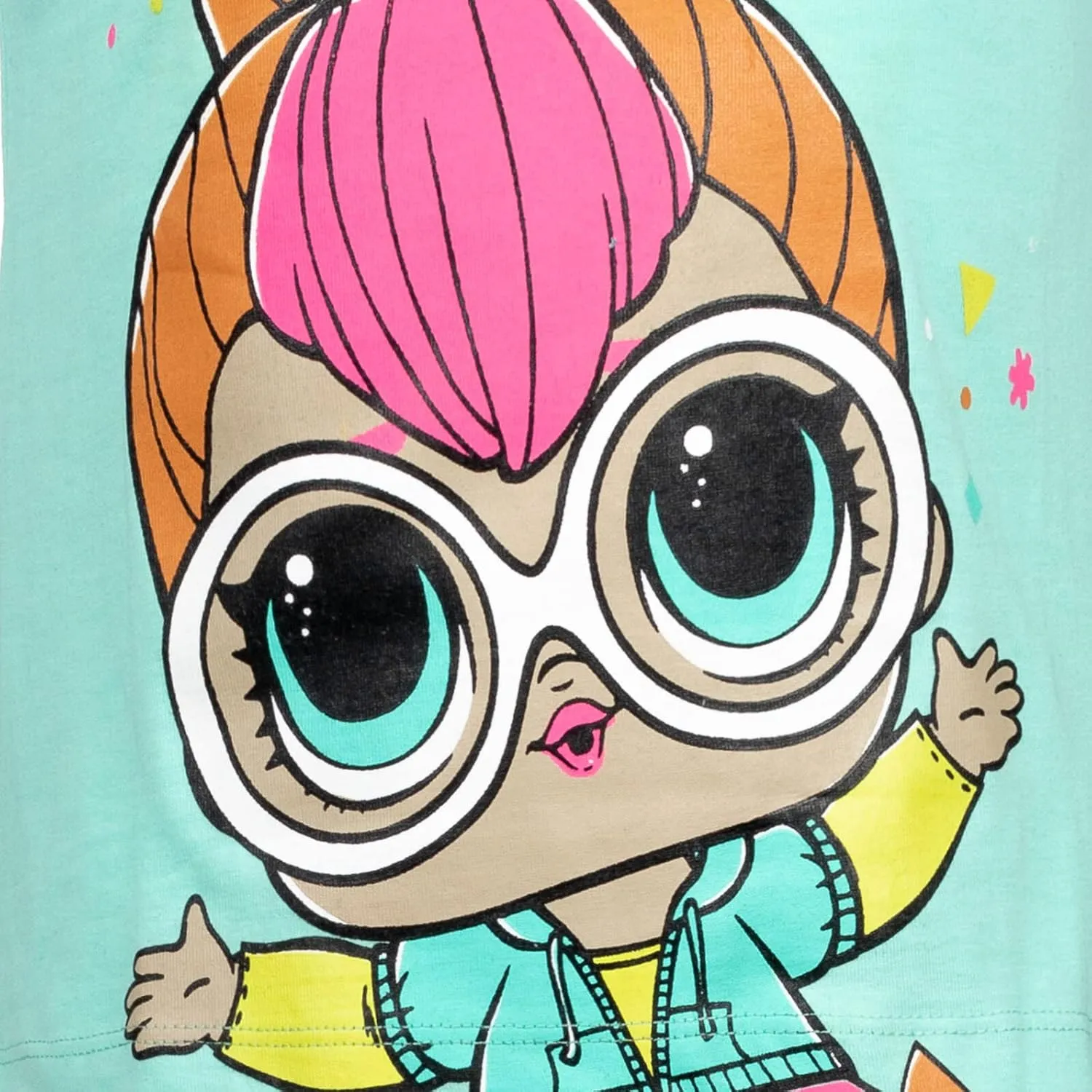 L.O.L. Surprise! Diva Bon Bon Queen Bee Neon QT Birthday Girls T-Shirt Little Kid to Big Kid