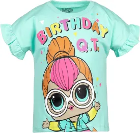 L.O.L. Surprise! Diva Bon Bon Queen Bee Neon QT Birthday Girls T-Shirt Little Kid to Big Kid