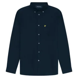 Lyle & Scott Dark Navy Blue Long Sleeve Shirt