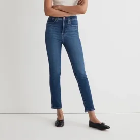 Madewell Stovepipe Slim Straight High Rise Jeans (25)