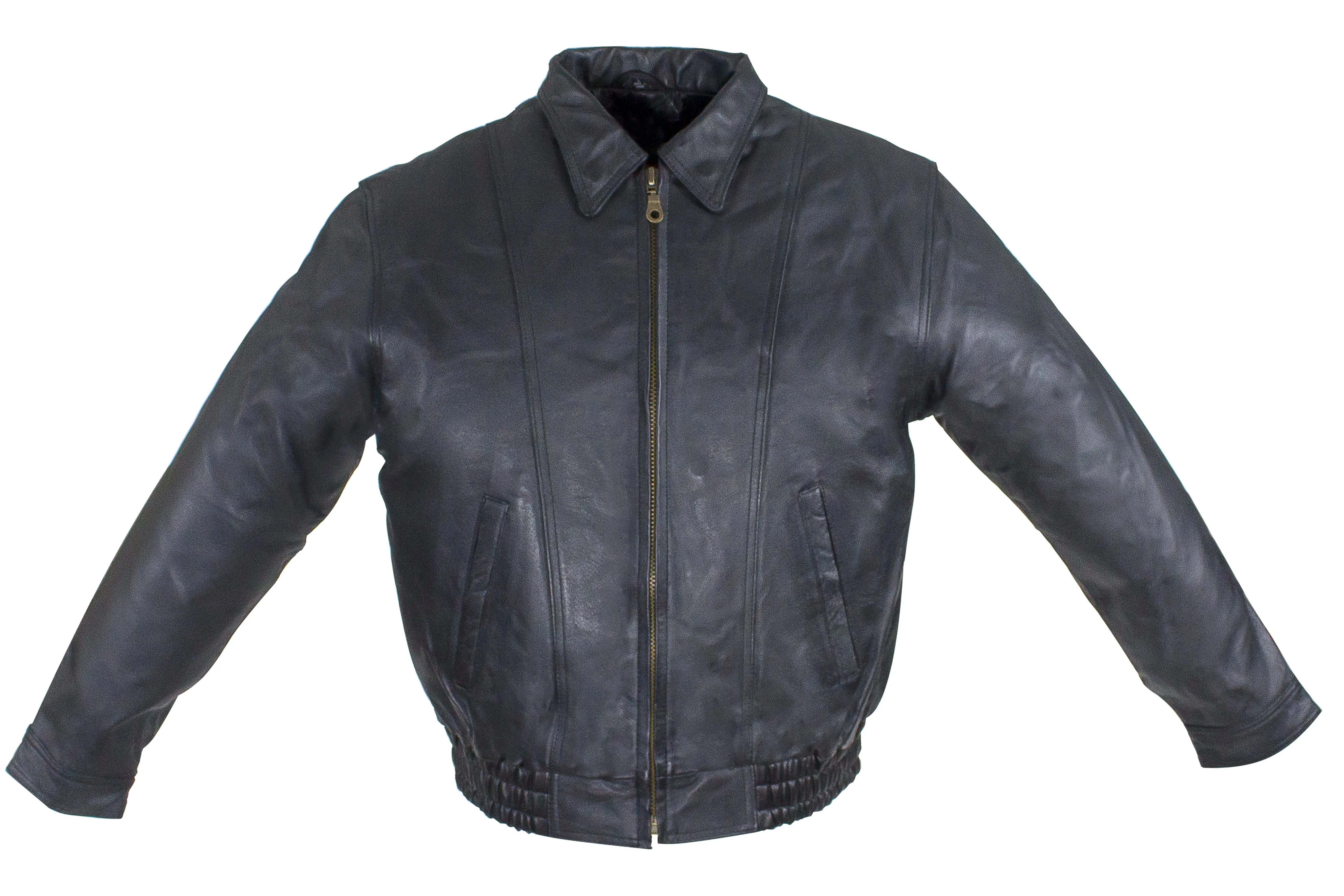 Mens Bomber Leather Jacket