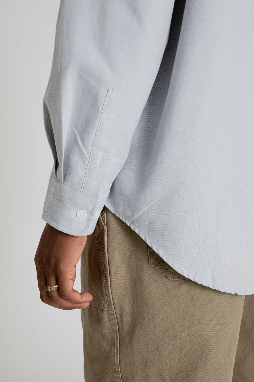 OG Oxford Oversized Shirt - Gray