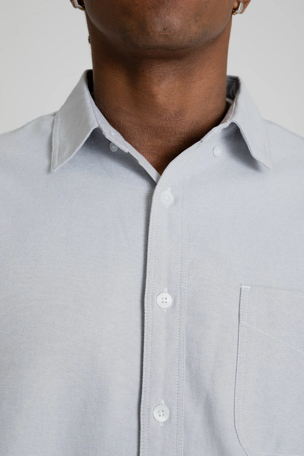 OG Oxford Oversized Shirt - Gray