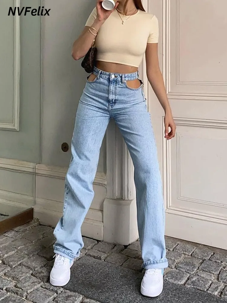 Straight Leg Jeans