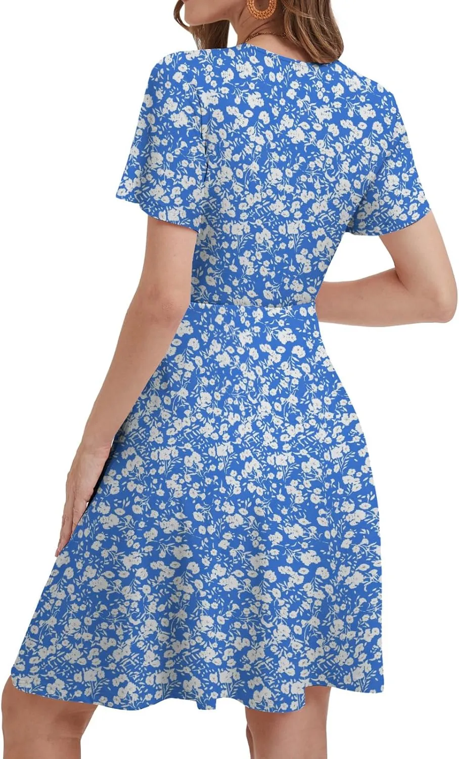 Summer Dresses for Women 2025 Spring Break Essentials Floral Sundresses Elegant Classy Clothes Fashion Outfit Plus Size