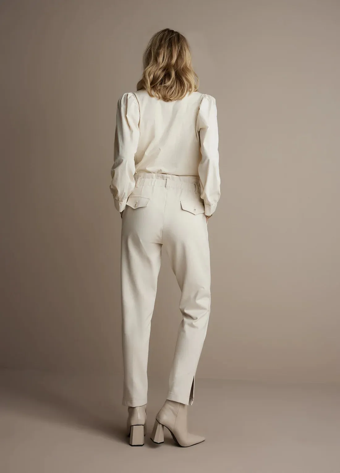 Summum Trousers High Waisted Punto Milano