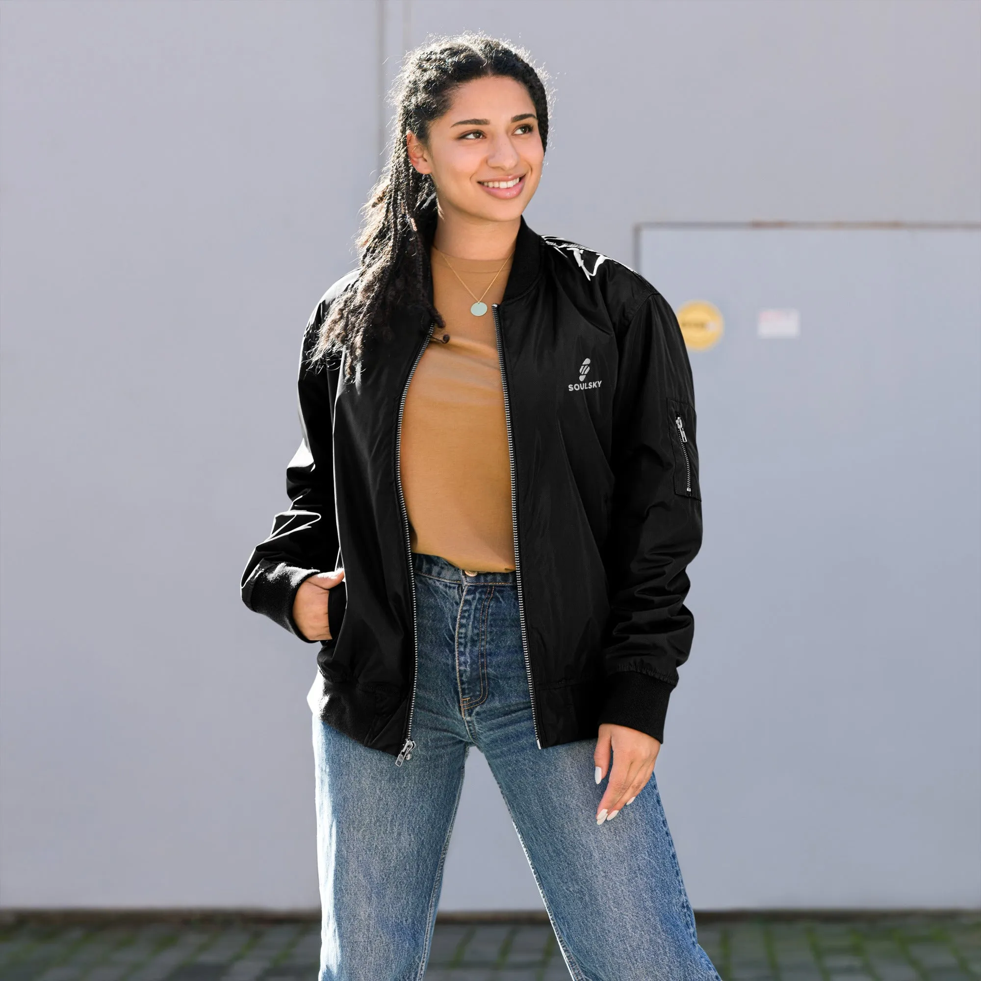 TAKE FLIGHT Premium Bomber Jacket