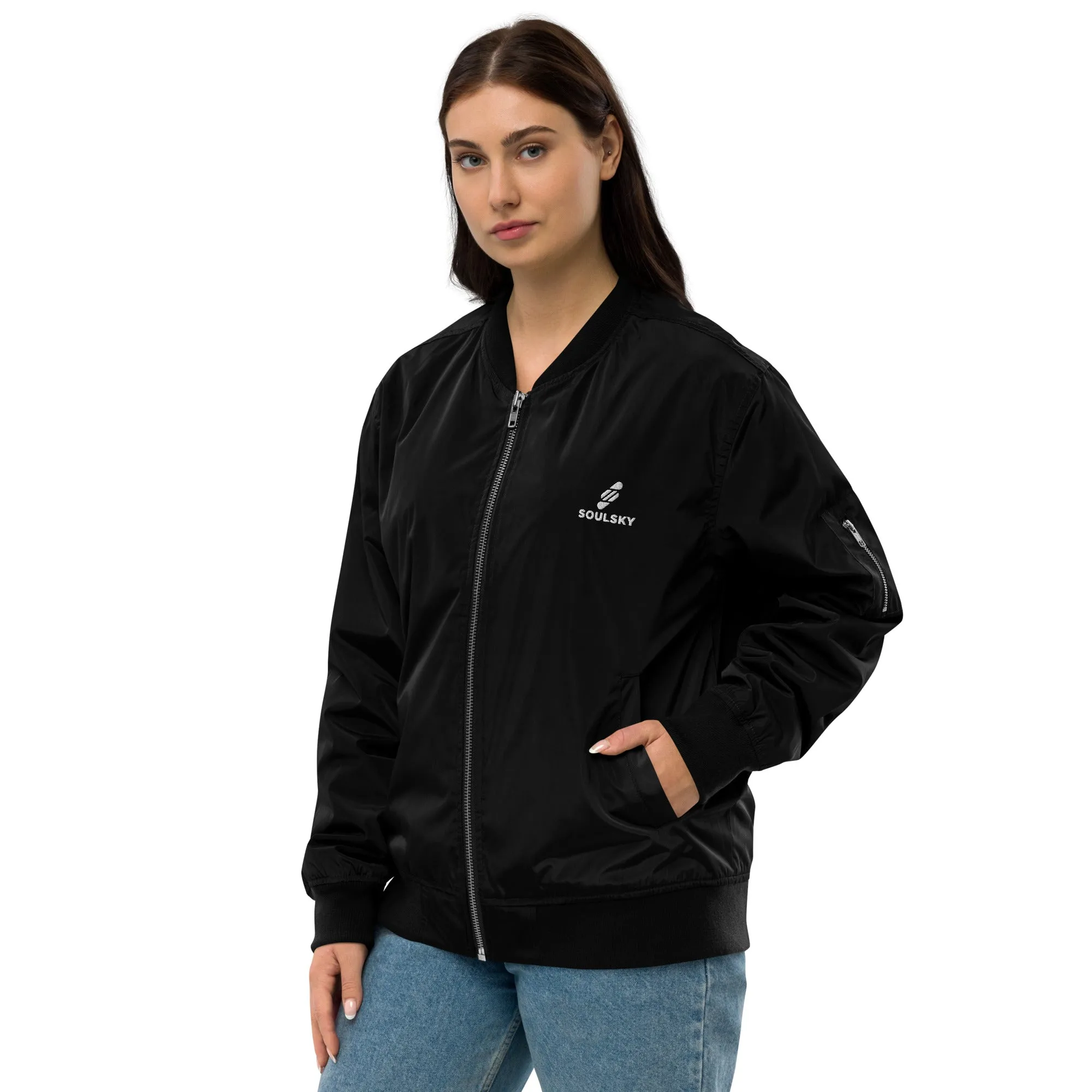 TAKE FLIGHT Premium Bomber Jacket